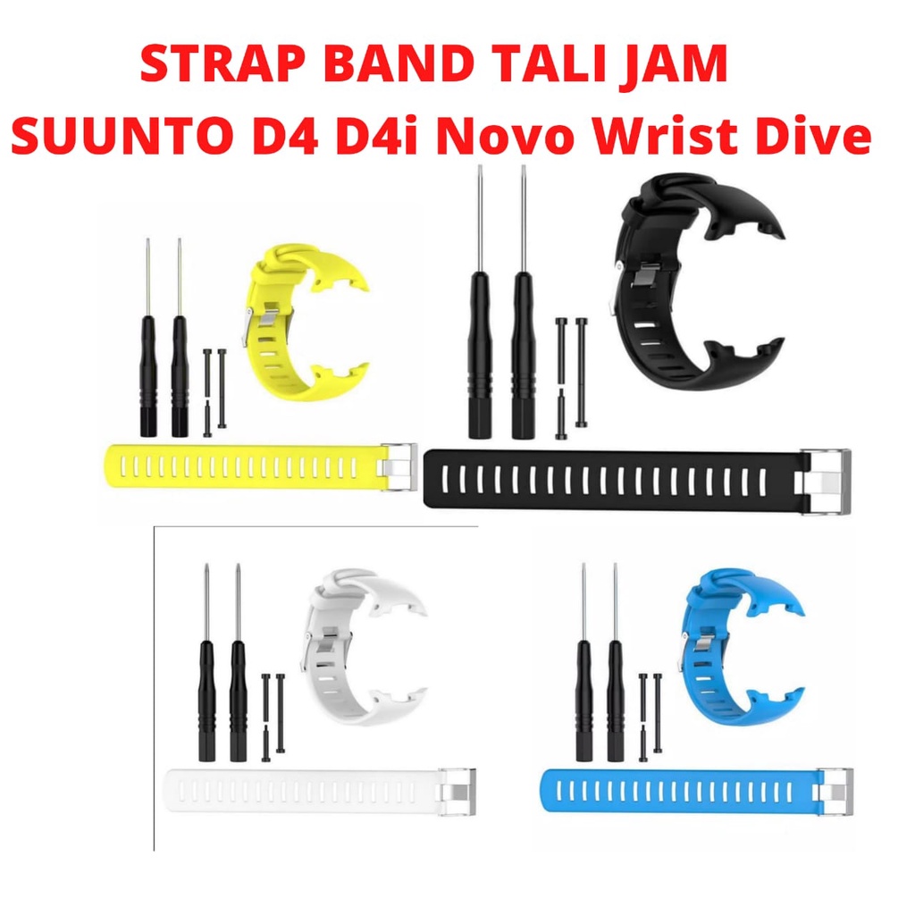 Suunto D4 D4i Novo Wrist Dive tali jam band