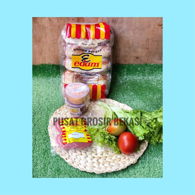 

PROMO !!!! PAKET BURGER EDAM MINI