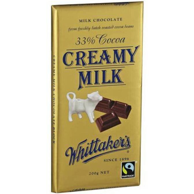 Promo New Zealand Whittaker'S Creamy Milk Chocolate Block Whittakers