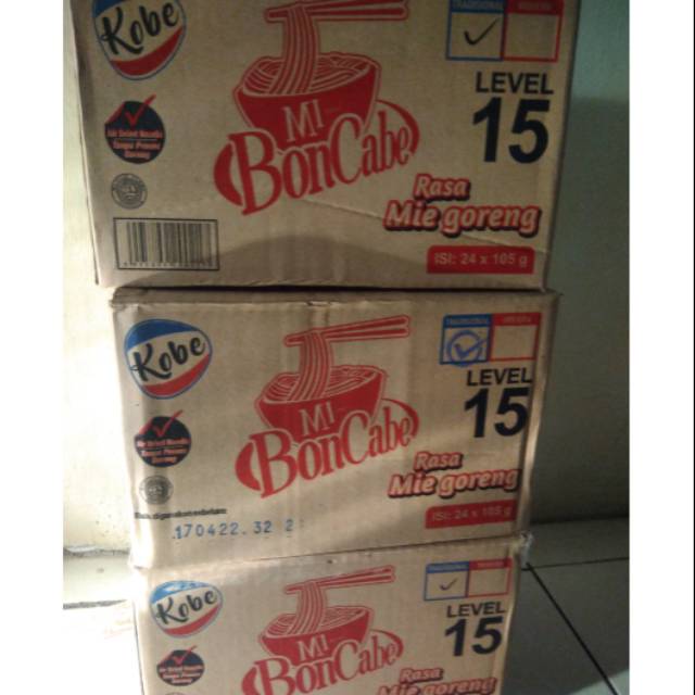 

Mie Boncabe lv. 15 70gr isi 40pcs