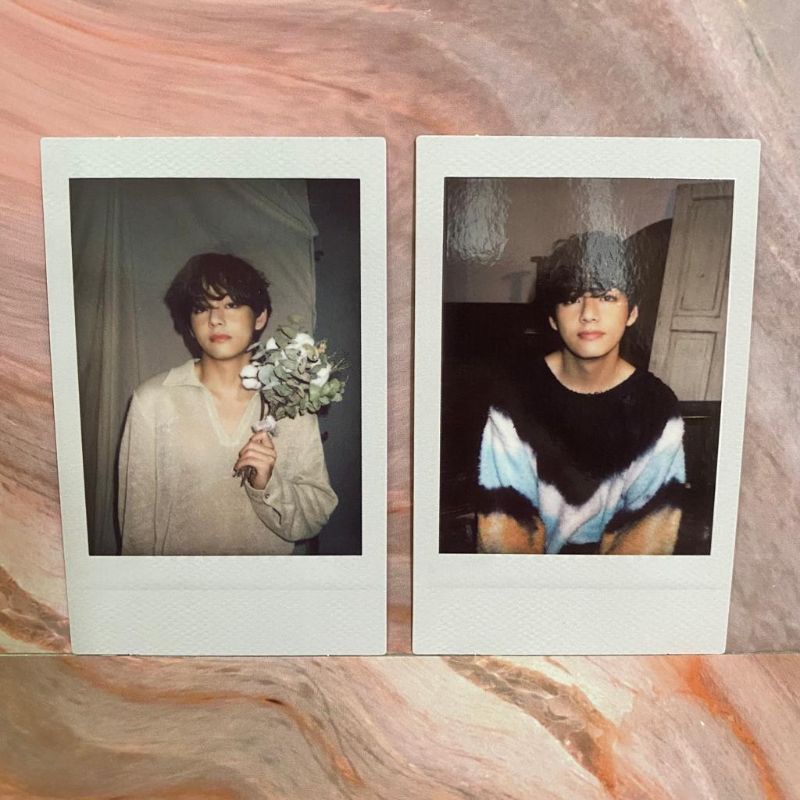 BTS Deco Kit Polaroid Photocard PC Photo  Official V taehyung