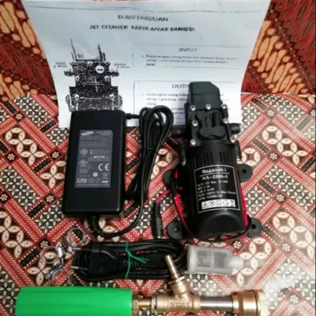 Jet cleaner alat cuci mobil motor Ac air steam