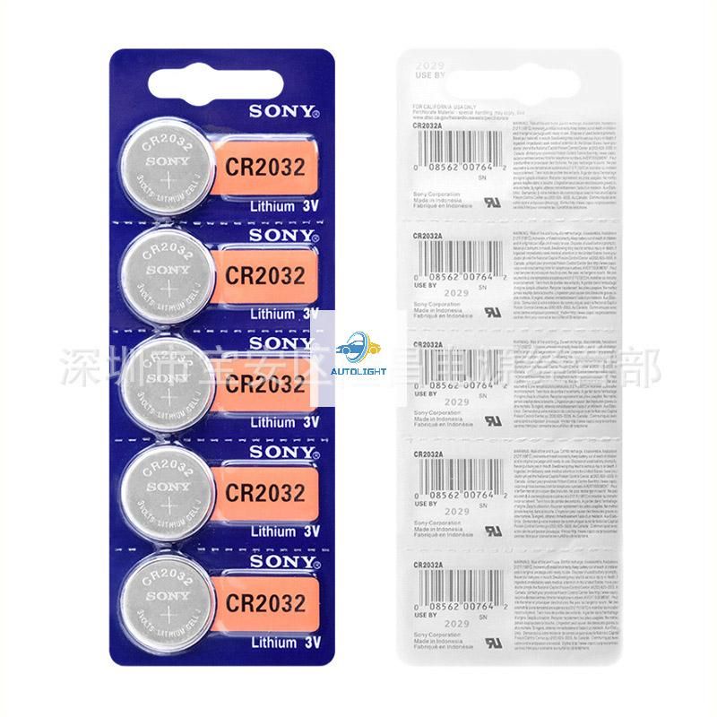 Baterai Kancing Sony Lithium 3V Button Cell Kancing Baterai Remot Mobil CR 2032/ CR 2025 / CR 2016