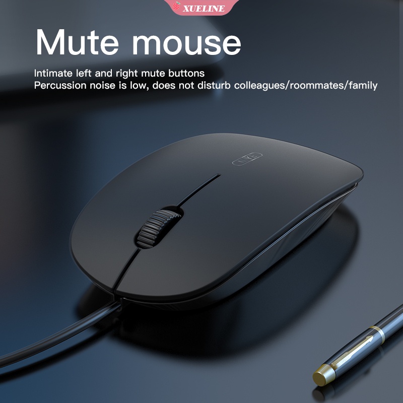 Mouse Gaming Optical Ergonomis DPI Adjustable Dengan Kabel USB Untuk PC / Laptop