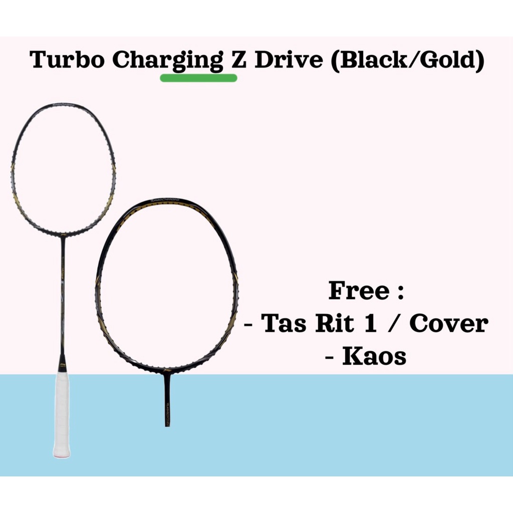 Raket Badminton Lining Turbo Charging Z Drive ORI Raket Lining Turbo Charging Z Drive ORI