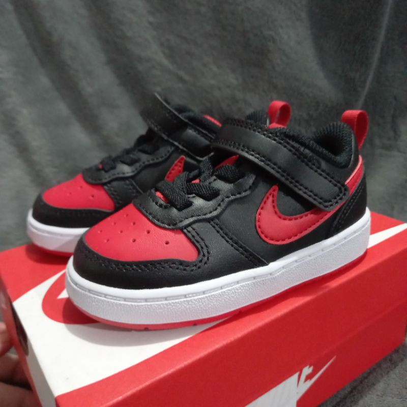 Nike Court Borough Low 2 baby shoes sepatu bayi newborn air jordan