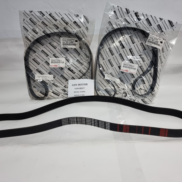VAN BELT INNOVA DIESEL 7PK1516 TYPE GENUINE BANDO TOYOTA