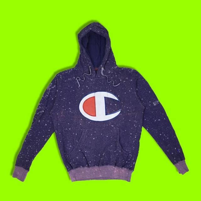 HOODIE CHAMPION X SUPREME TIE DYE PERFECT HIGH 1:1 MIRROR QUALITY