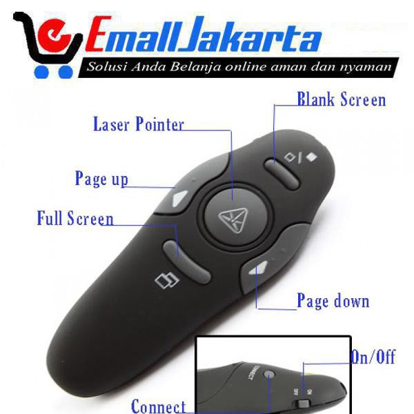 Laser Pointer Usb Presenter Laser Hijau