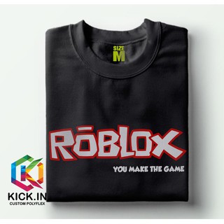 Kaos Baju Obral Combed 30 Distro Roblox Polos Custom Minecraft Game Shopee Indonesia - baju gojek roblox free