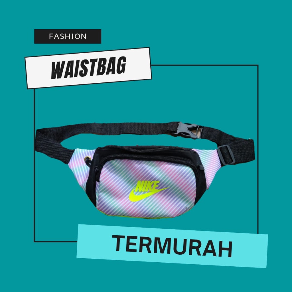 Waistbag OB Random ( HARGA GROSIR ) Tas Pinggang Pria Wanita