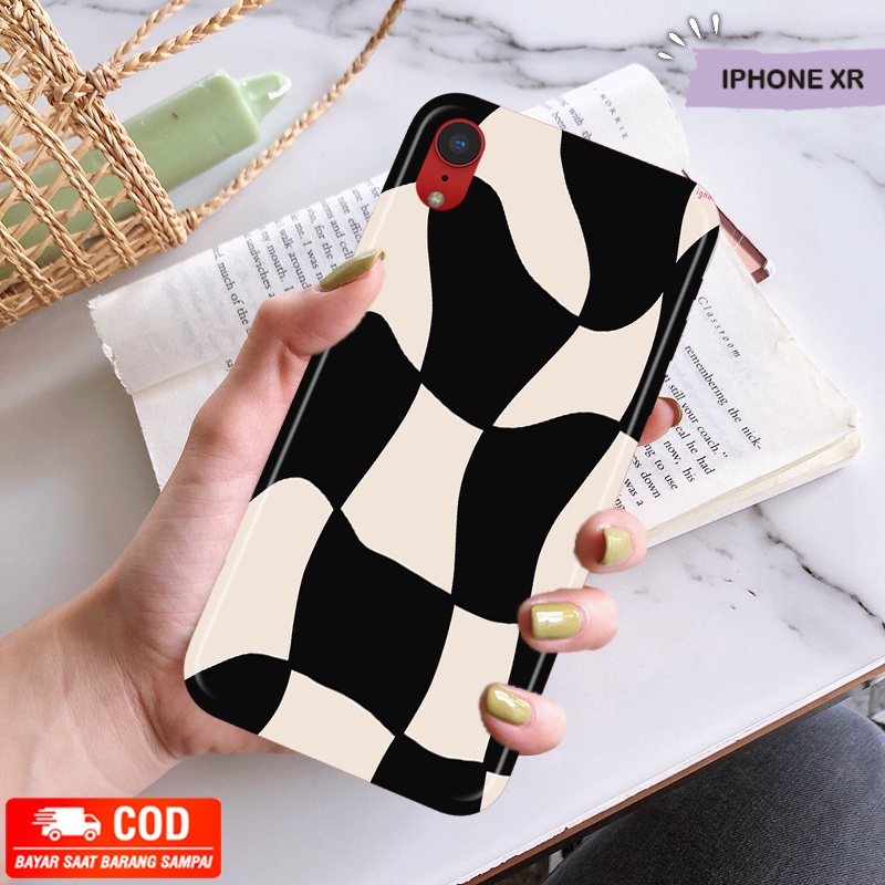 [H38] Case 3D Doft IPHONE XR | Hardcase Fullprint For All Type Handphone | Kesing IPHONE XR | Case M