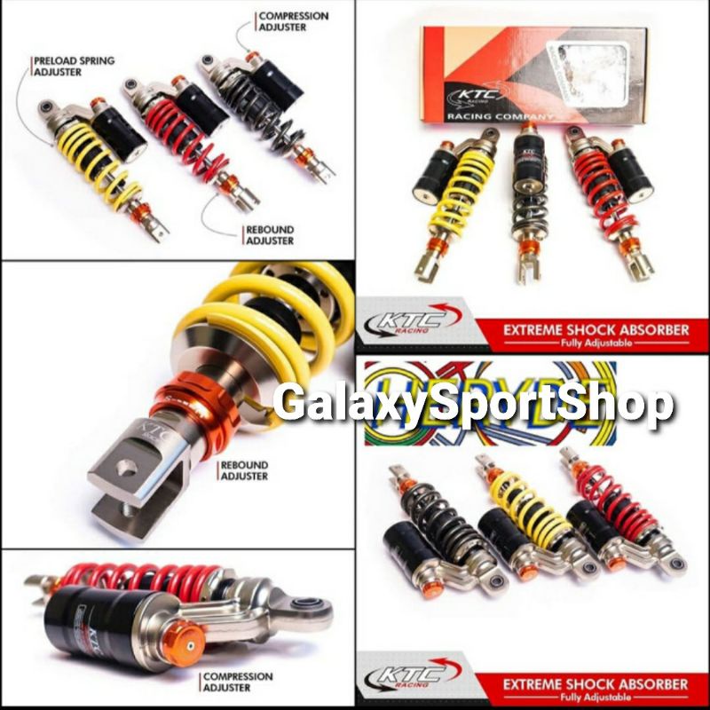 SHOCKBREAKER KTC RACING EXTREME 325MM VARIO,BEAT,MIO