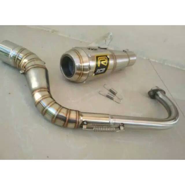 KNALPOT RACING RCB GTX ALL METIC VARIO 150 VARIO 125 BEAT MIO J MIO SPORTY SCOPY FINO