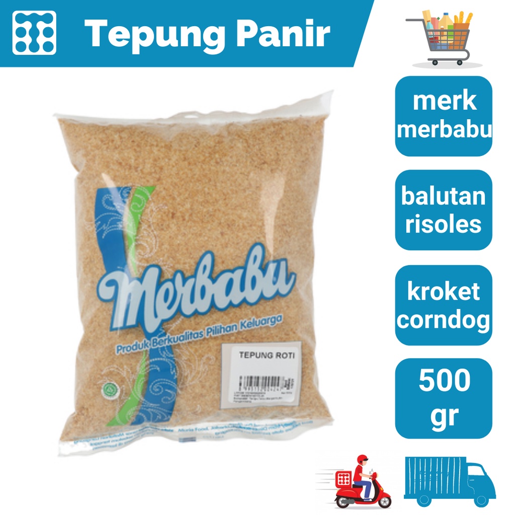 

Tepung Panir Merbabu 500 Gram / BreadCrumb