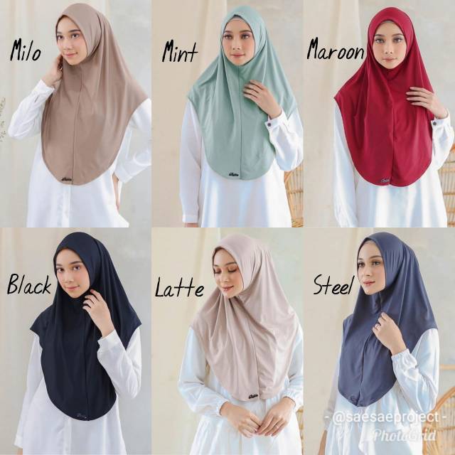 Zaida Jilbab Instant by Raia Khalewale