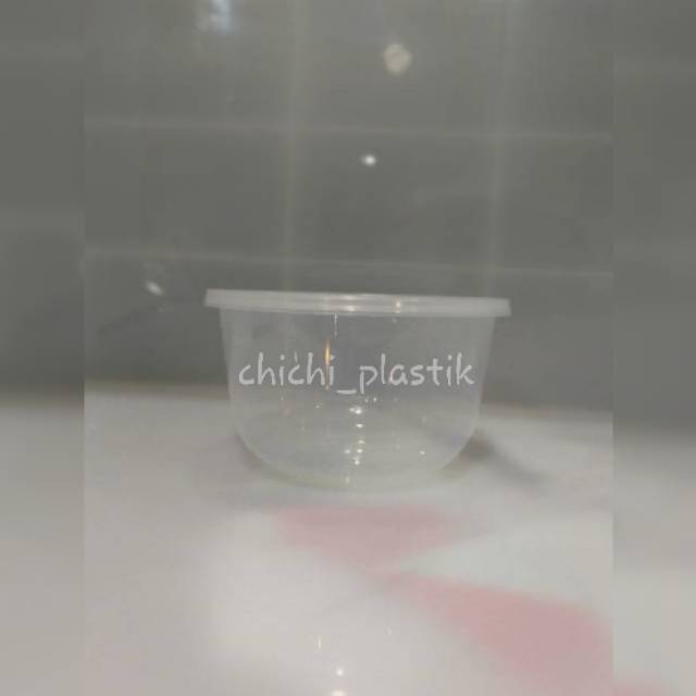 Thinwall food container 450ml /Cup salad 450ml/ Mangkok es kepal / Mangkok plastik / Mangkok Bening