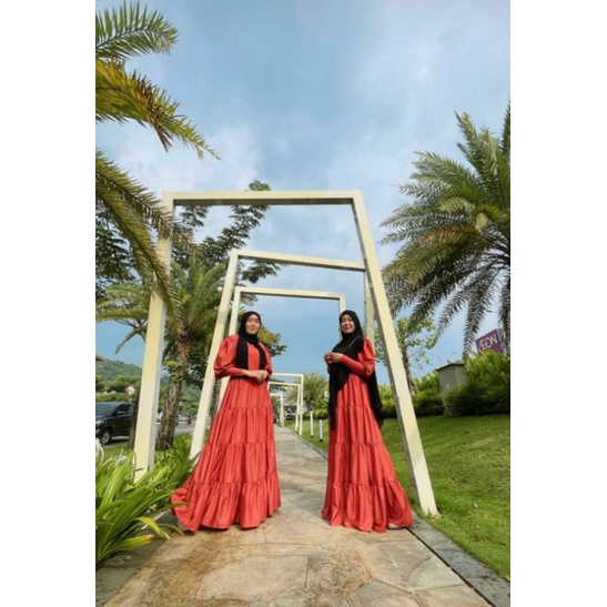 Syanum dress gamis daily by ismi daily