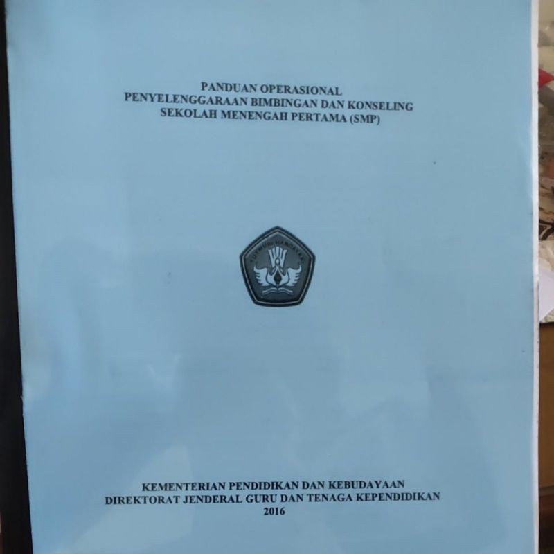 POP BK SMP 2016 Buku Pegangan Wajib Konselor dan guru bk
