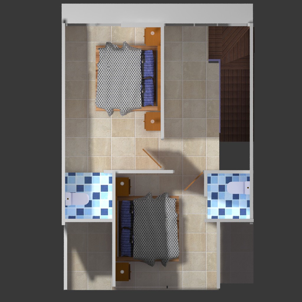 Jual Desain Rumah Modern Minimalis 2 Lantai Type 90 Ukuran 6 X 20 Meter Indonesia Shopee Indonesia