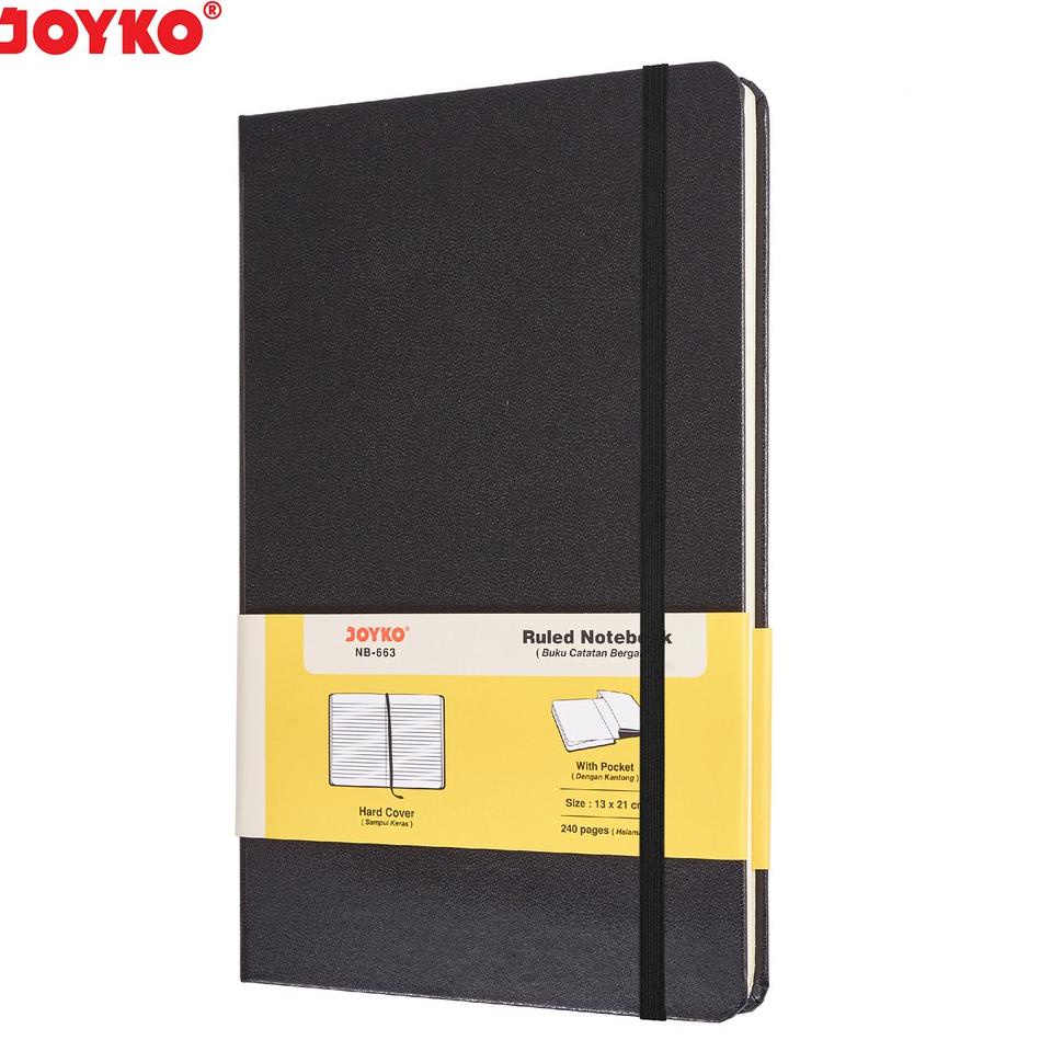 

X9J.> JOYKO NOTEBOOK DIARY 240 SHEETS / BUKU CATATAN AGENDA BERGARIS NB-663 Trend masa kini