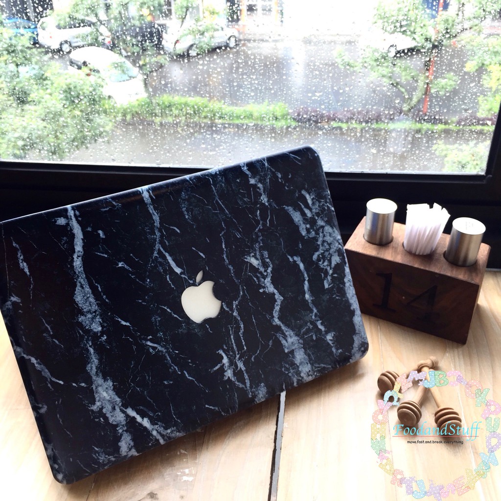 MACBOOK Case DRW MARBLE-NAVY NEW AIR PRO RETINA 11 12 13 14 15 16 INCH NON /  WITH CD ROOM / TOUCHBAR / TOUCH ID / M1 2020 2021 2022