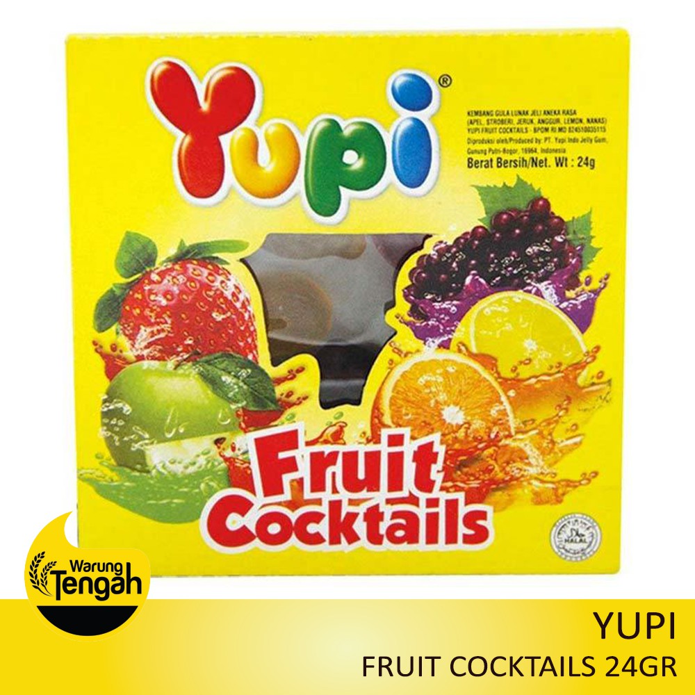 

[PACK] Yupi Fruit Cocktails 24gr