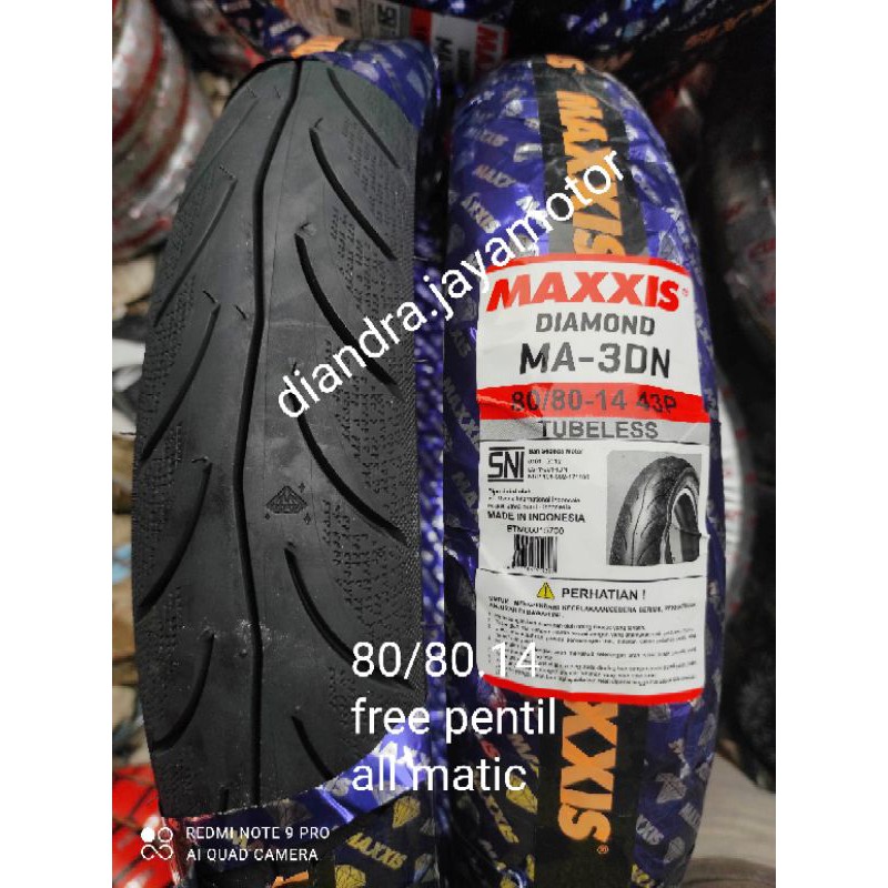 maxxis tubles matic diamond 80/80.14 free pentil 100% original for all matic