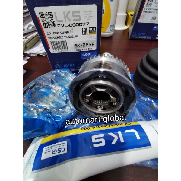 cv joint luar aerio abs baleno next g metik