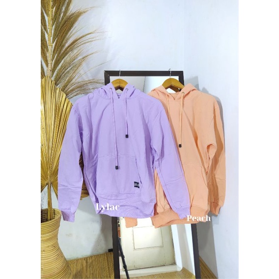 Lilac Hoodie Sweater Hoodie Polos Natural Pria Wanita | Sweater Polos Hoodie Fleece