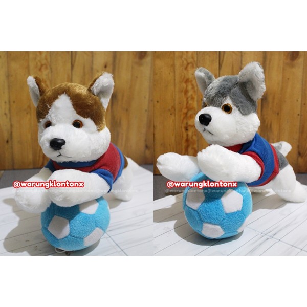 Boneka Anjing Husky Sweater By Seulgi