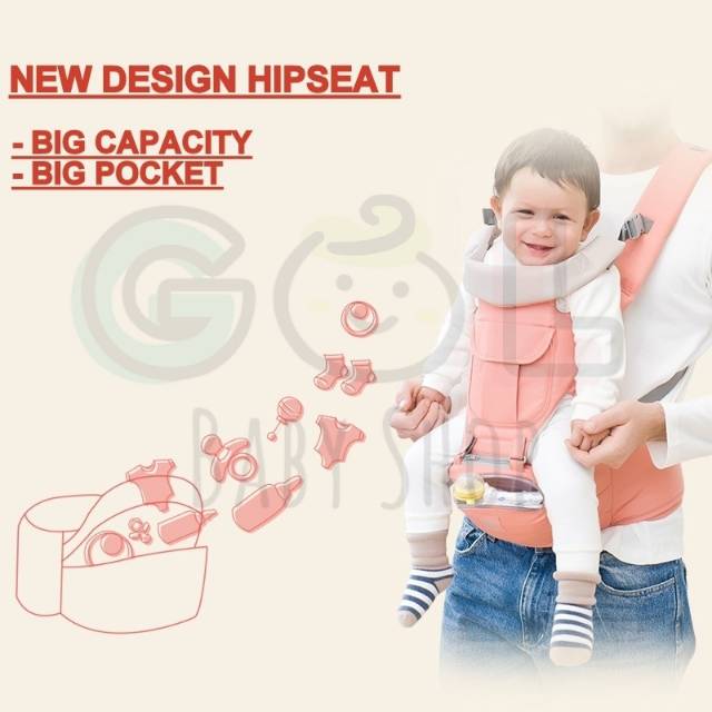 Gendongan Bayi Baby Carrier multifunction 11 in 1 Hipseat Carrier Aiebao 6604 (6612 6636 6629 6608)