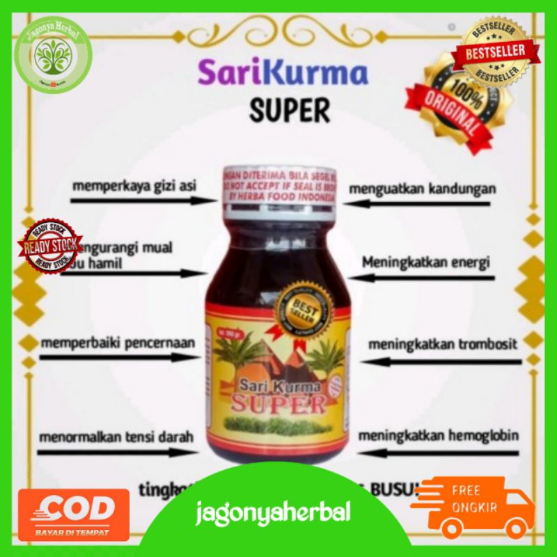 

SARI KURMA SUPER / SARI KURMA 350GRAM / SARI KURMA ASLI