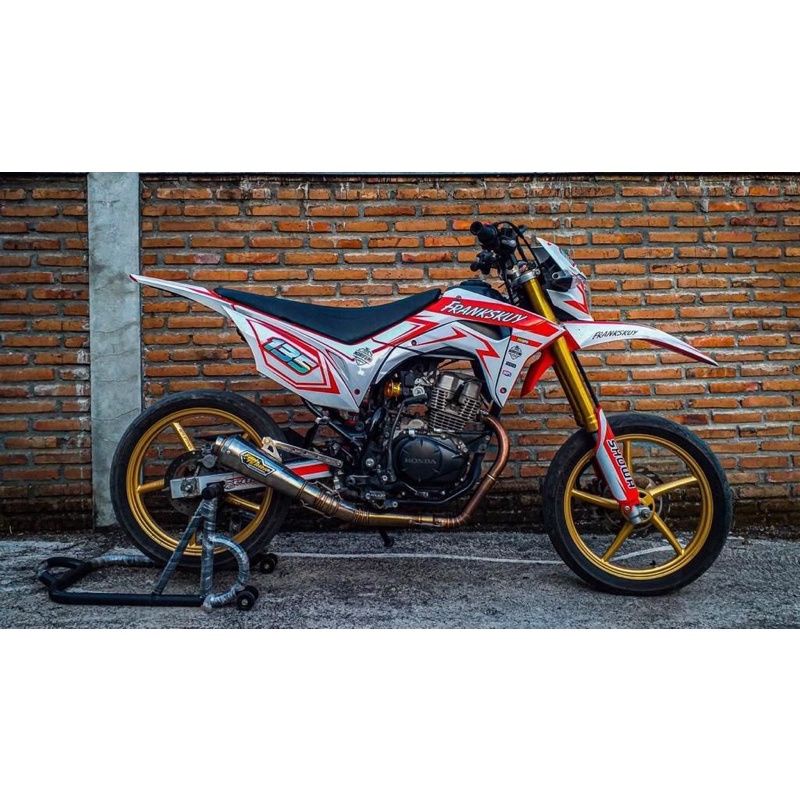 knalpot fantera for KLX D-Tracker dan CRF