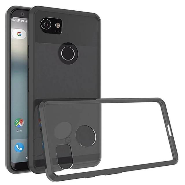 Case Google Pixel 2 XL Hard Case Pixel 2 XL Hybrid belakang Keras Acrylic Back Cover