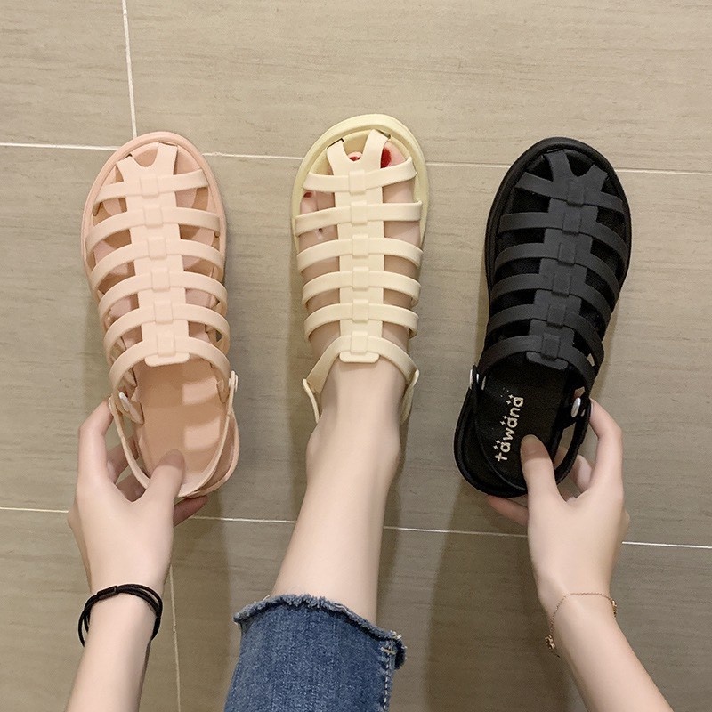 Sandal tawana Leisure jelly wanita murah viral import Sendal santai Casual