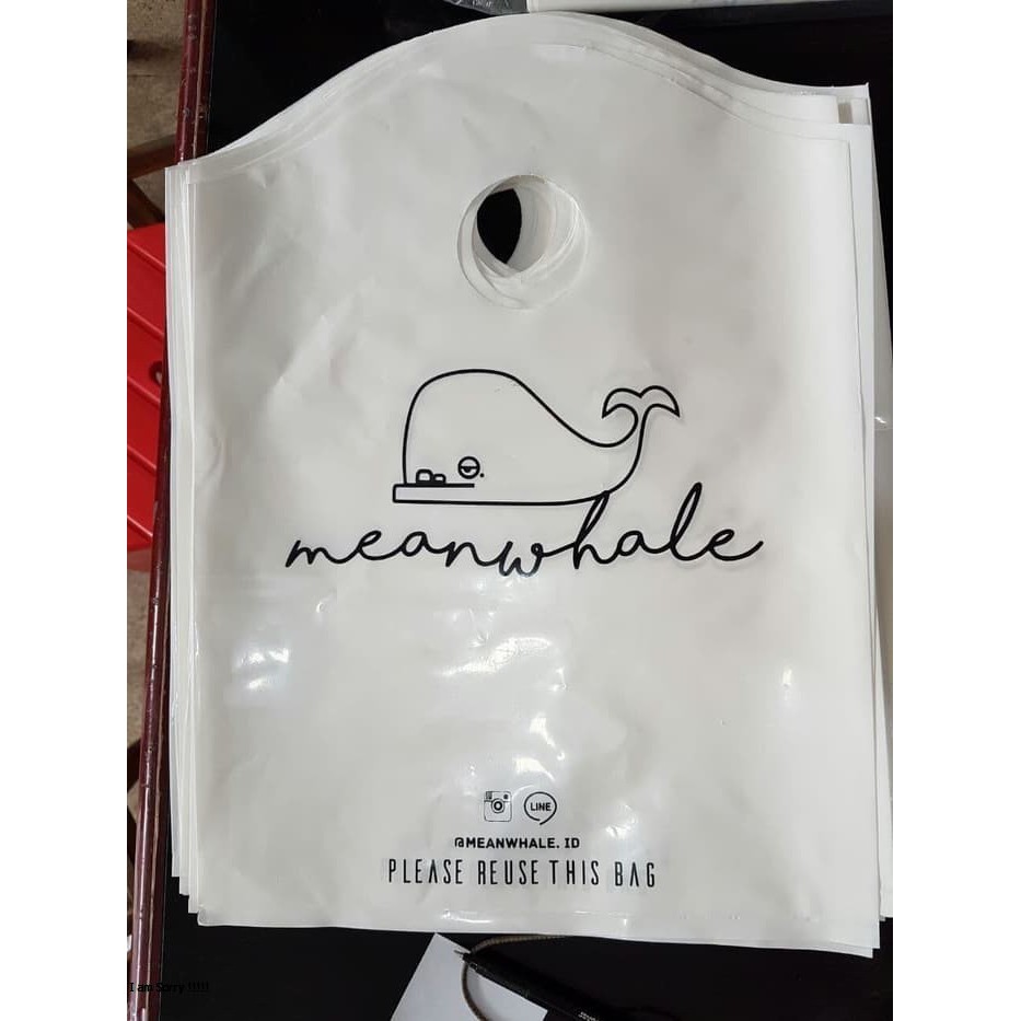 Plastik Sablon PE Gunung 35x45