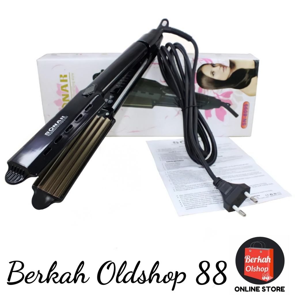 TERLARIS !!! Catokan Lurus Dan Gerigi Sonar SN 8098 , Catokan Genteng , Catokan Salon, catok curly