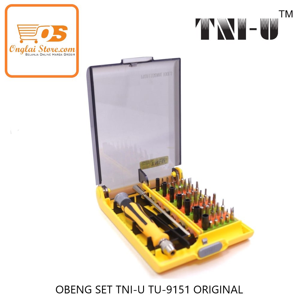 OBENG SET TNI-U TU-9151 ORIGINAL 电信套批  (HARGA SPESIAL)