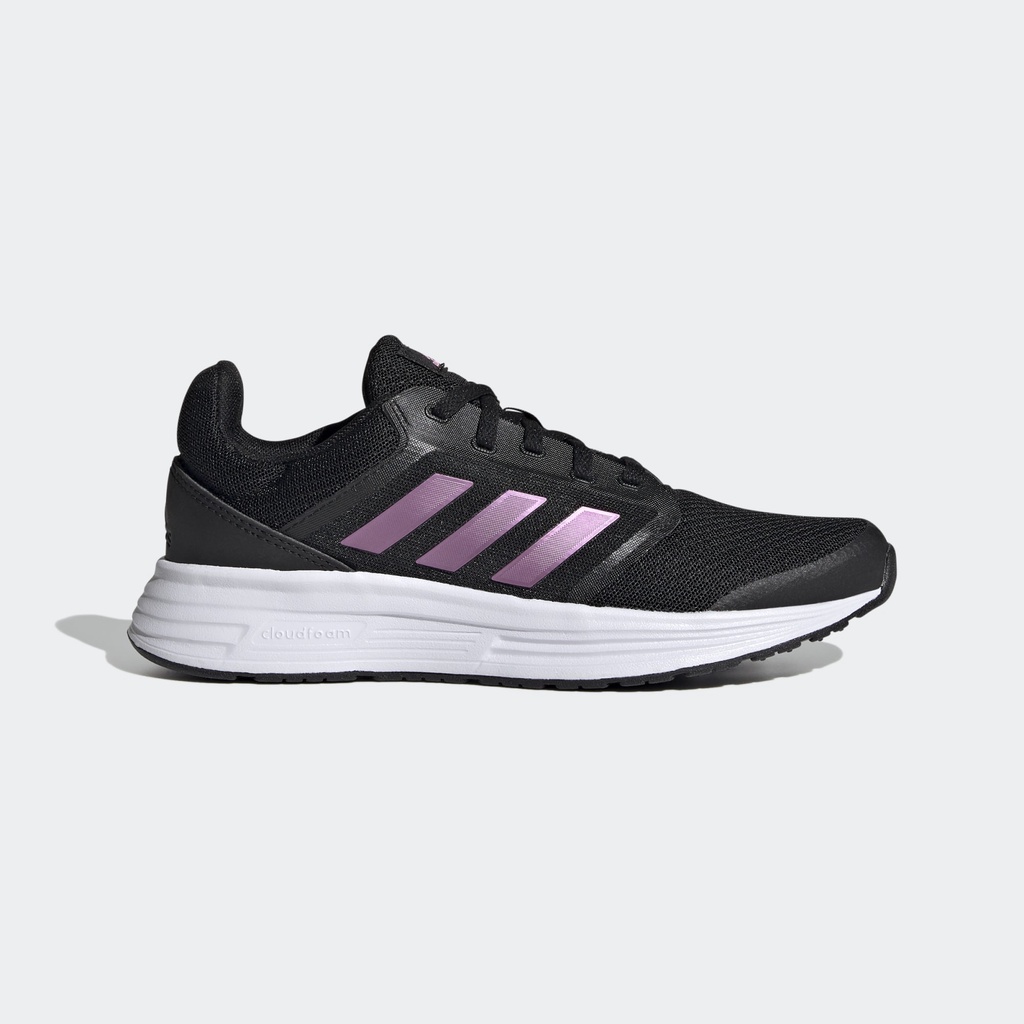 Sepatu Running Wanita Adidas Galaxy 5 Hitam Ungu