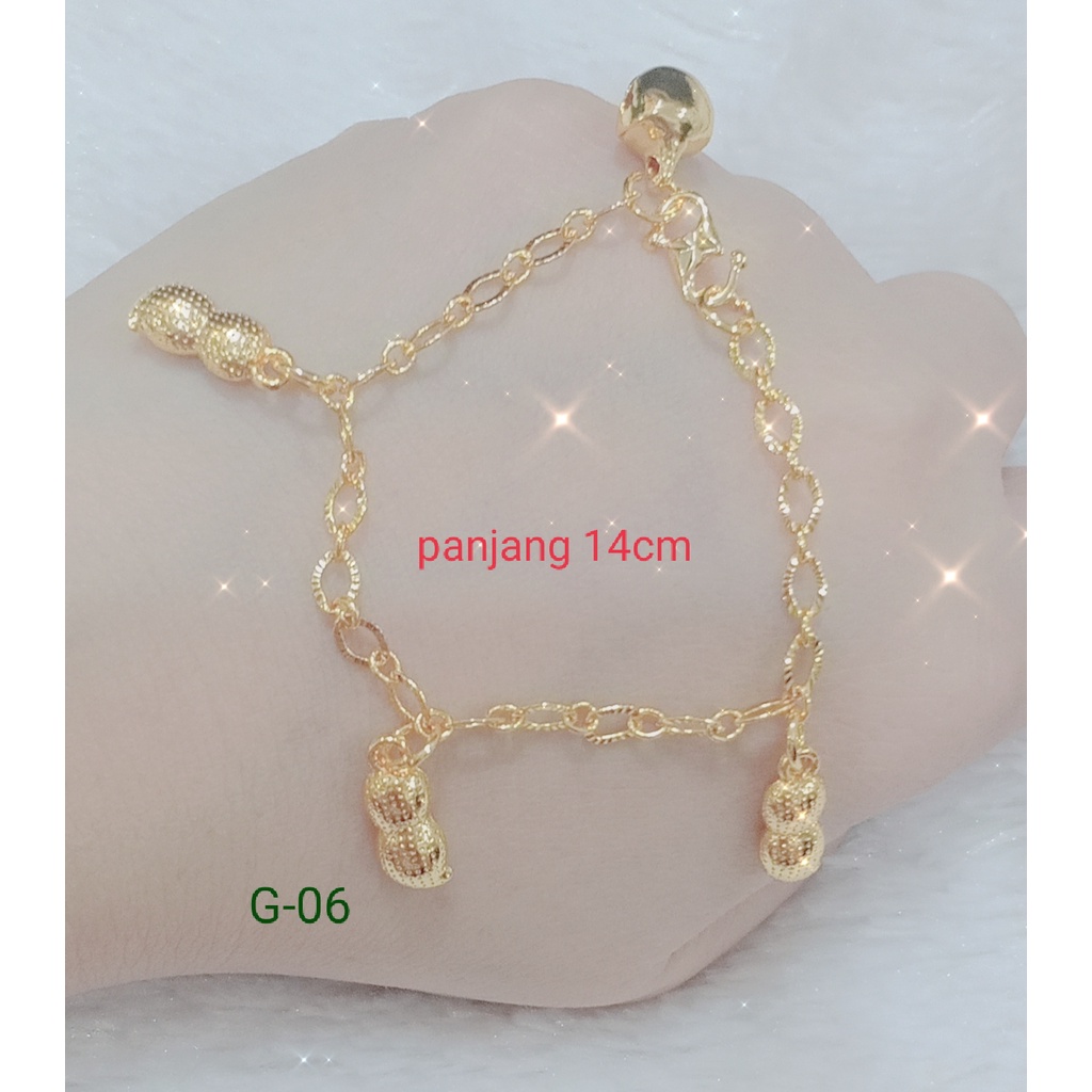 TERMURAH GELANG RANTAI ANAK FASHION ANTI KARAT