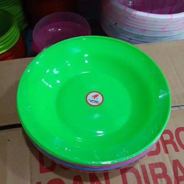 Piring Makan Plastik 8 Davinci Murah
