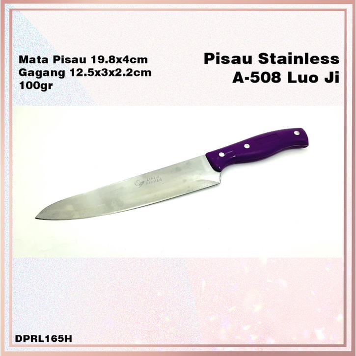 Pisau Dapur/Serbaguna Stainless A-508 Luo Ji