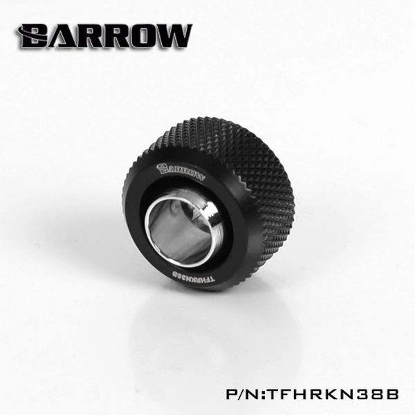 BARROW TFHRKN38B Compression Soft Tubing Fitting ID3/8 - OD1/2 Black