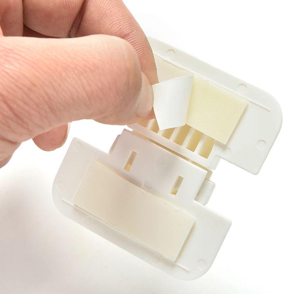 Lanfy Kids Safety Lock Anak ABS Kulkas Freezer Pintu Kulkas Rumah Anti Jepit Tangan