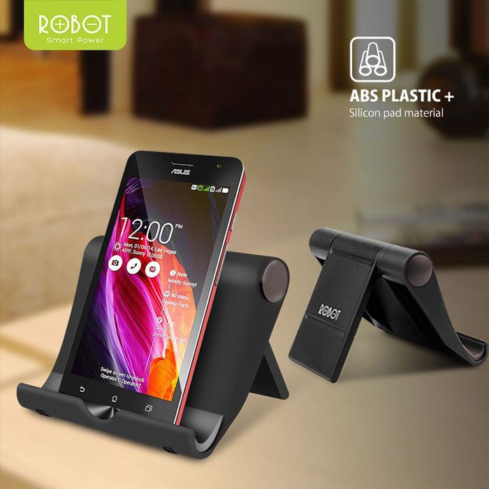 Universal Stand Holder ROBOT RT-US01U UNTUK HANDPHONE DAN TABLET