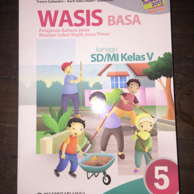 Wasis Basa Kelas 1 2 3 4 5 6 Erlangga Sd K13 Shopee Indonesia