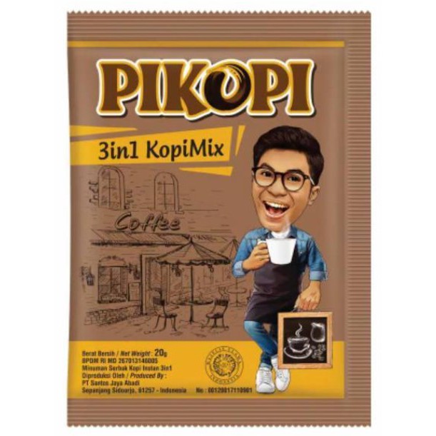 

Pikopi 3in1 Kopi Mix 20 gr