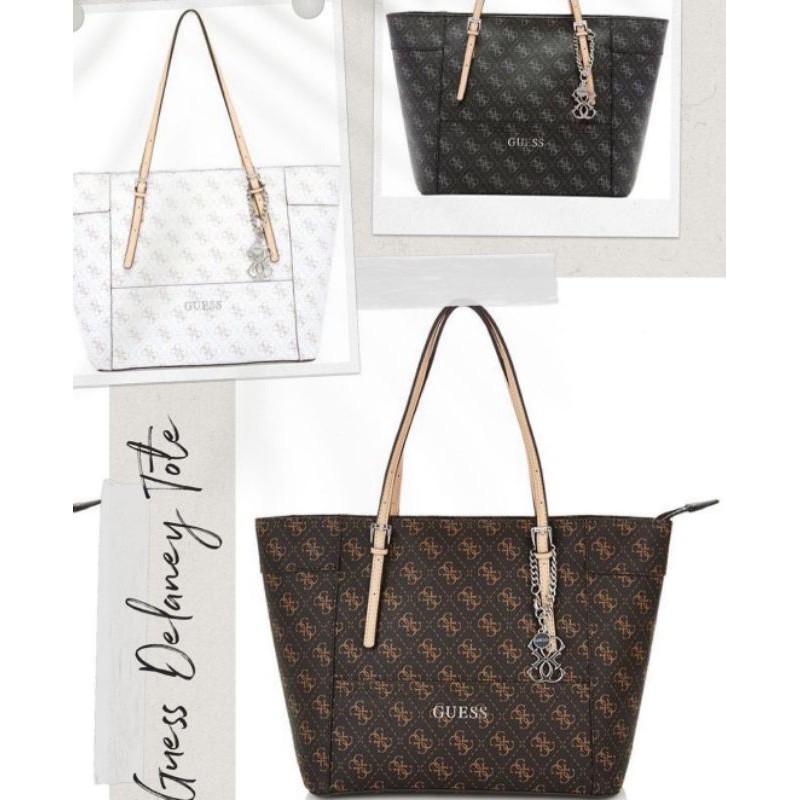 Guess Delaney Motif Tote Bag Original / Totebag Guess Original / Tote Bag Guess Original / Tas Guess