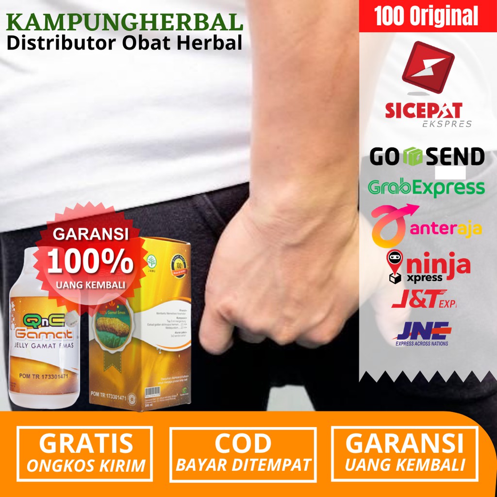 Obat Abses Parianal_Obat Benjolan Berisi Nanah Sekitar Anus_Abses Anus_Bisul Di Anus_QnC Jelly Gamat